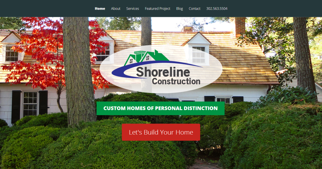 Shoreline Construction   Custom Homes of Personal Distinction